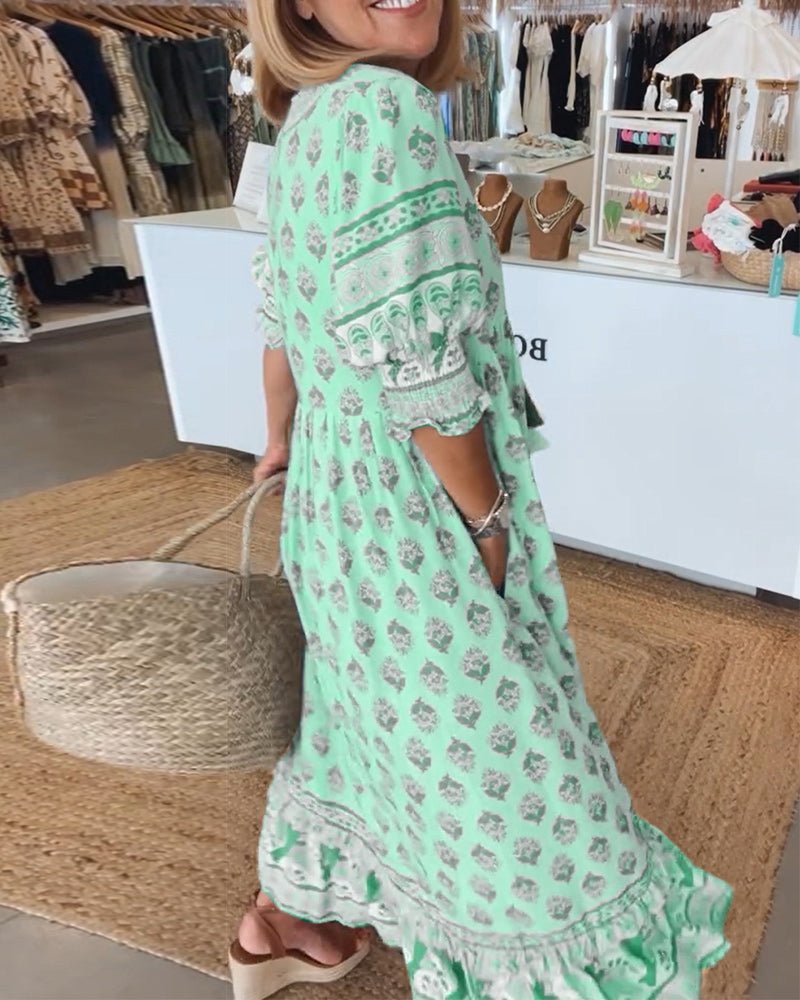 AURELIA | Robe Bohème Élégante
