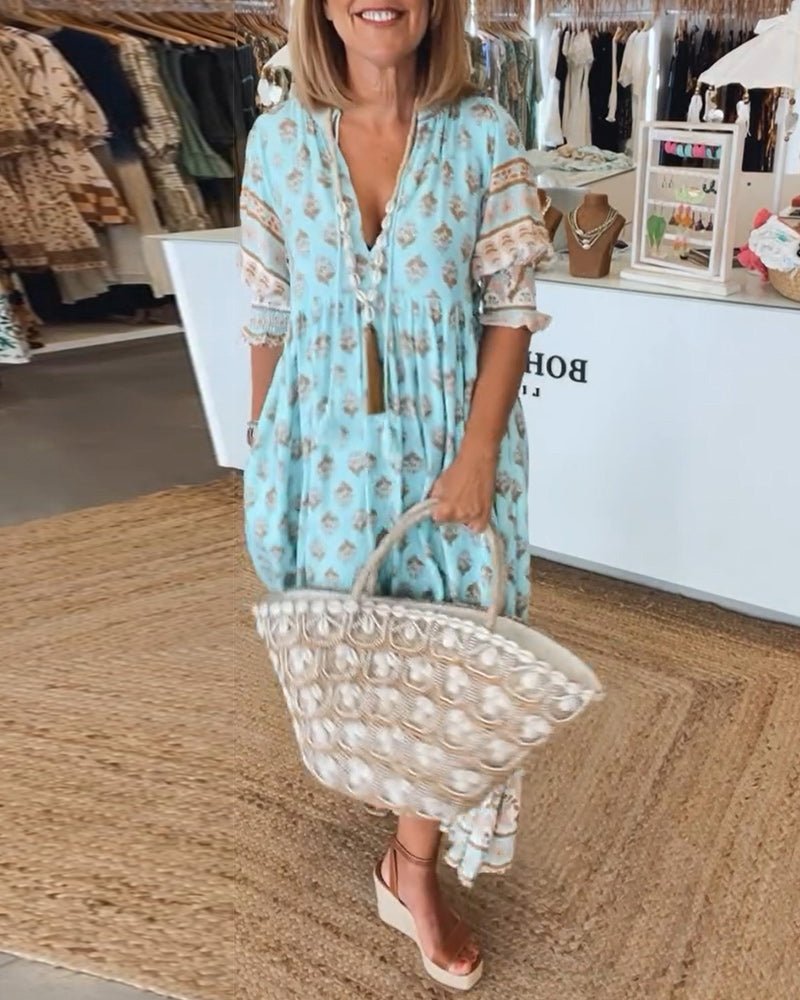 AURELIA | Robe Bohème Élégante