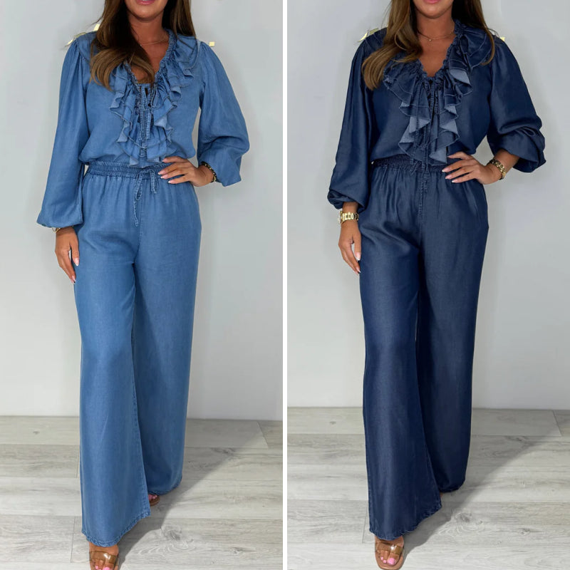 YOLANDA | Ensemble femme en denim