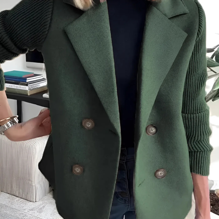 SANDRA | BLAZER con manga de punto