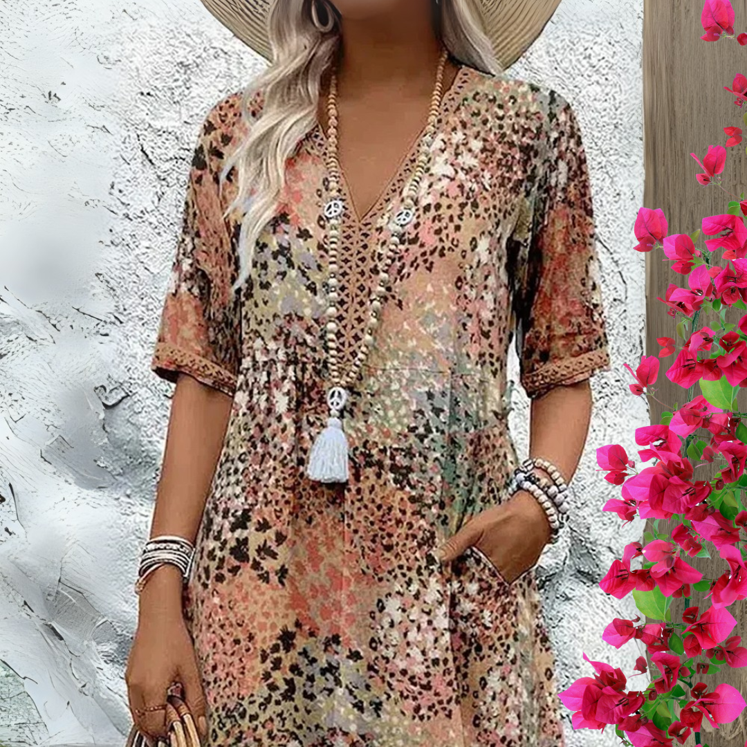 ISLA | Robe Éclatante de Printemps