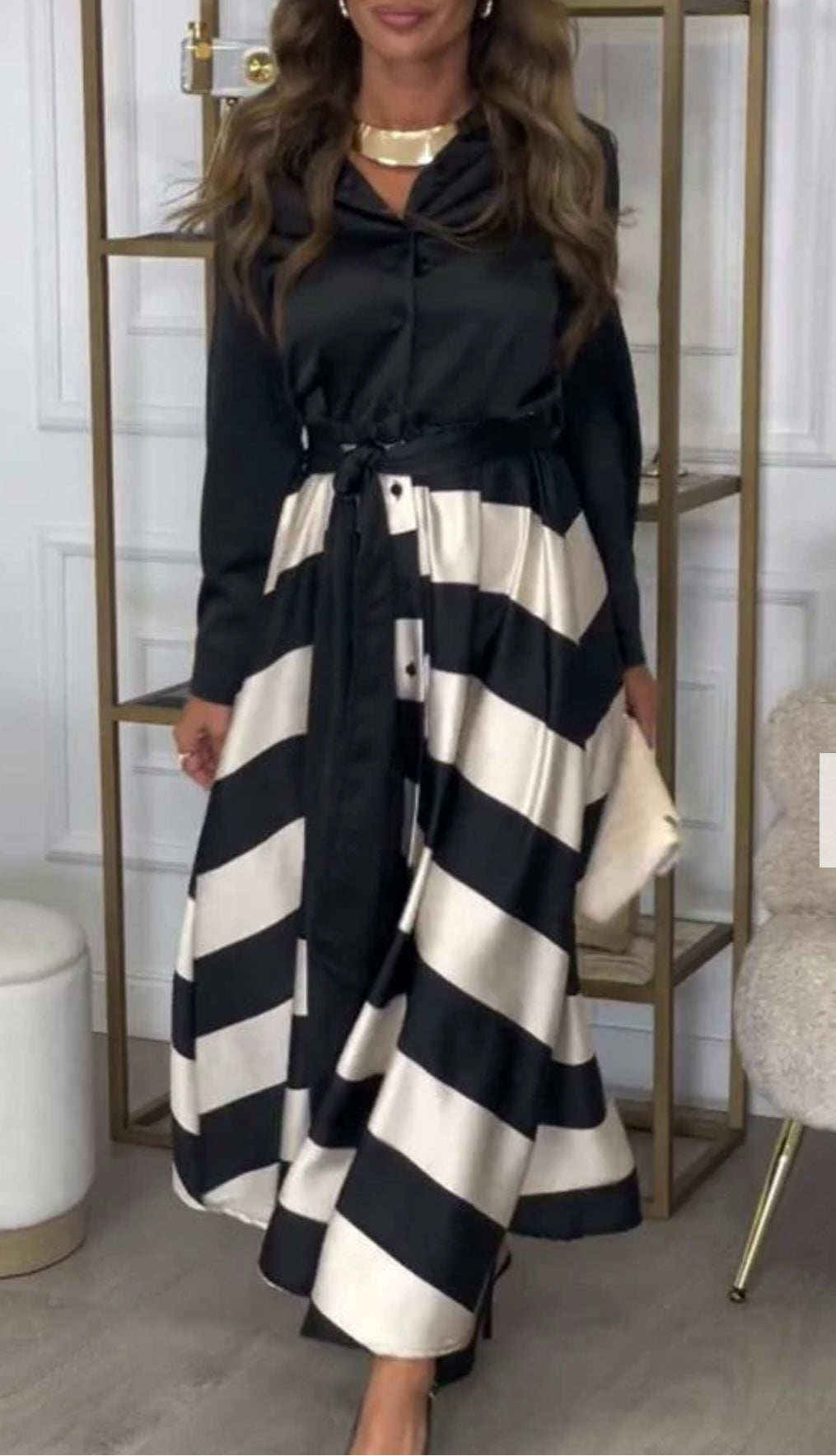 Carla™ - Completo a righe due pezzi