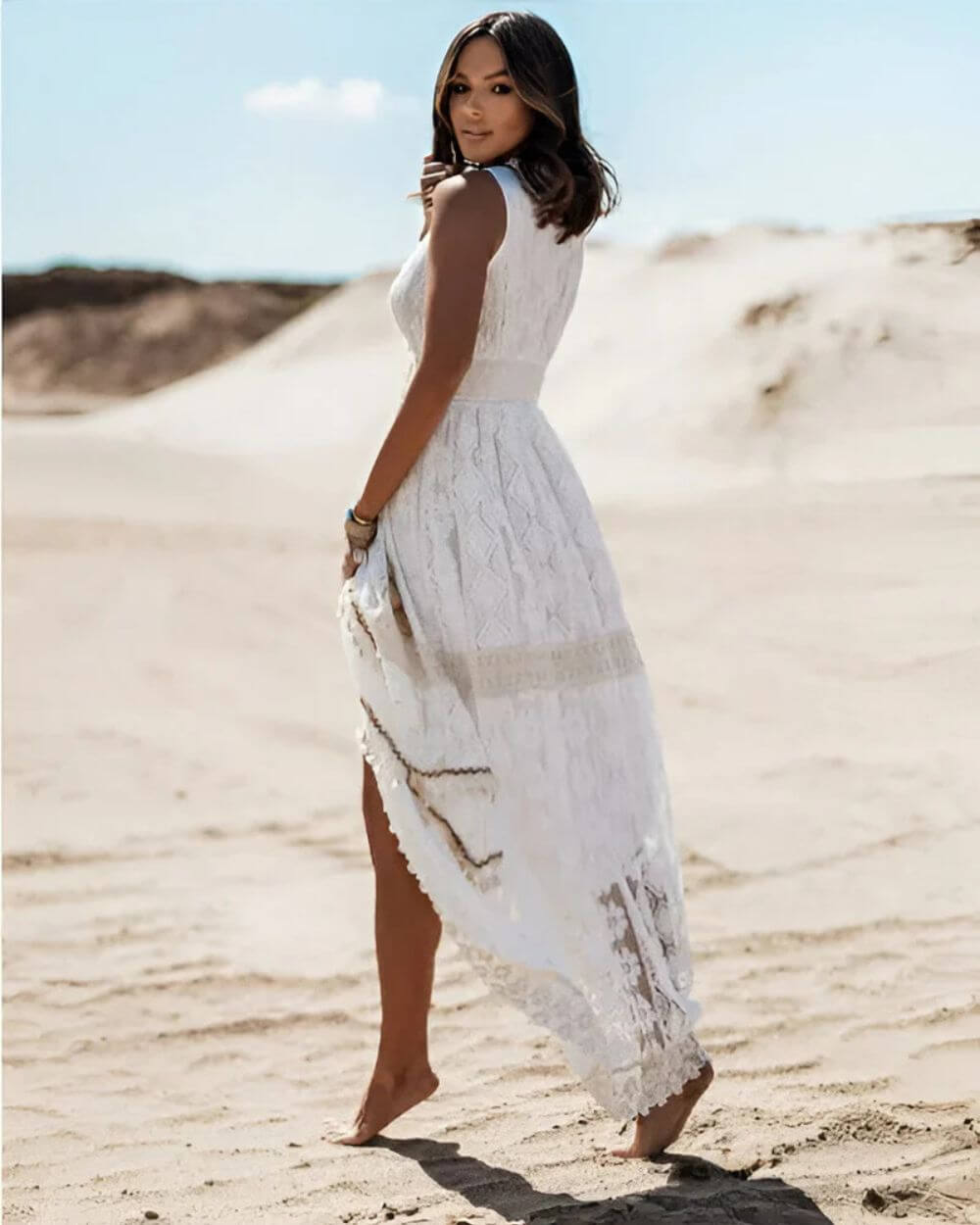 Jooli - Abito Elegante In Stile Bohémien