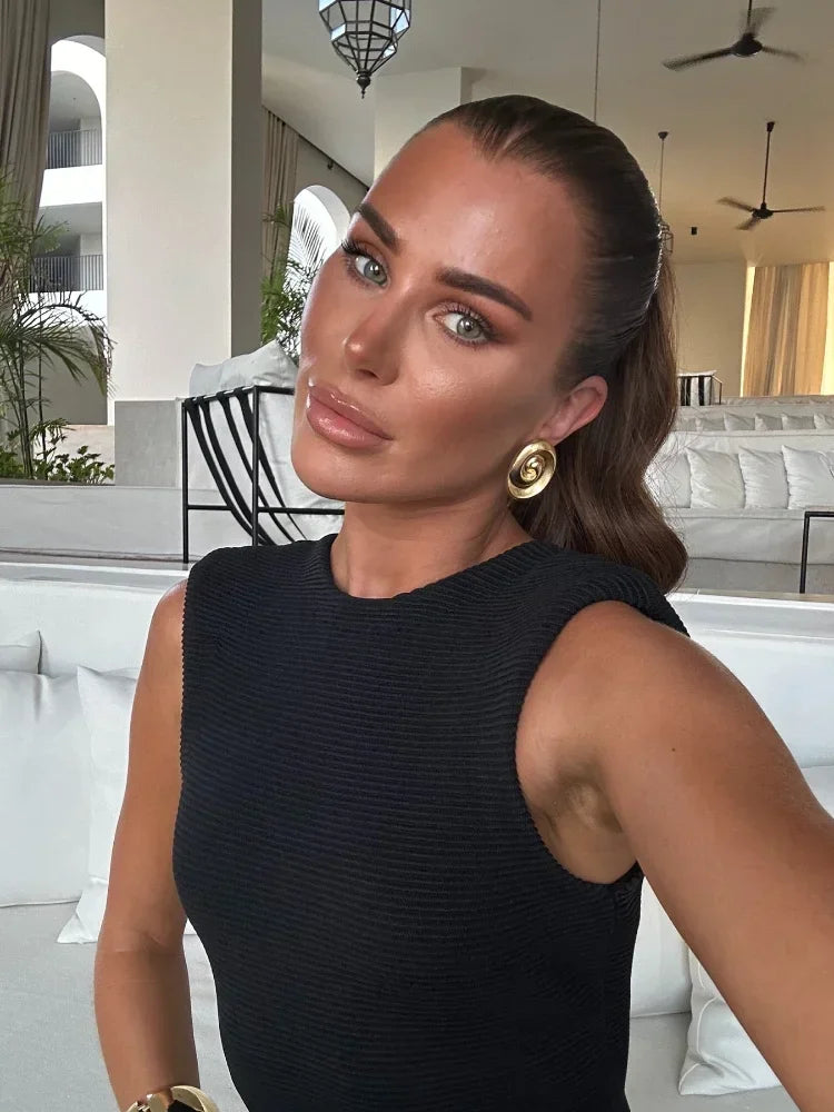 Ana - Abito Lungo Con Frange