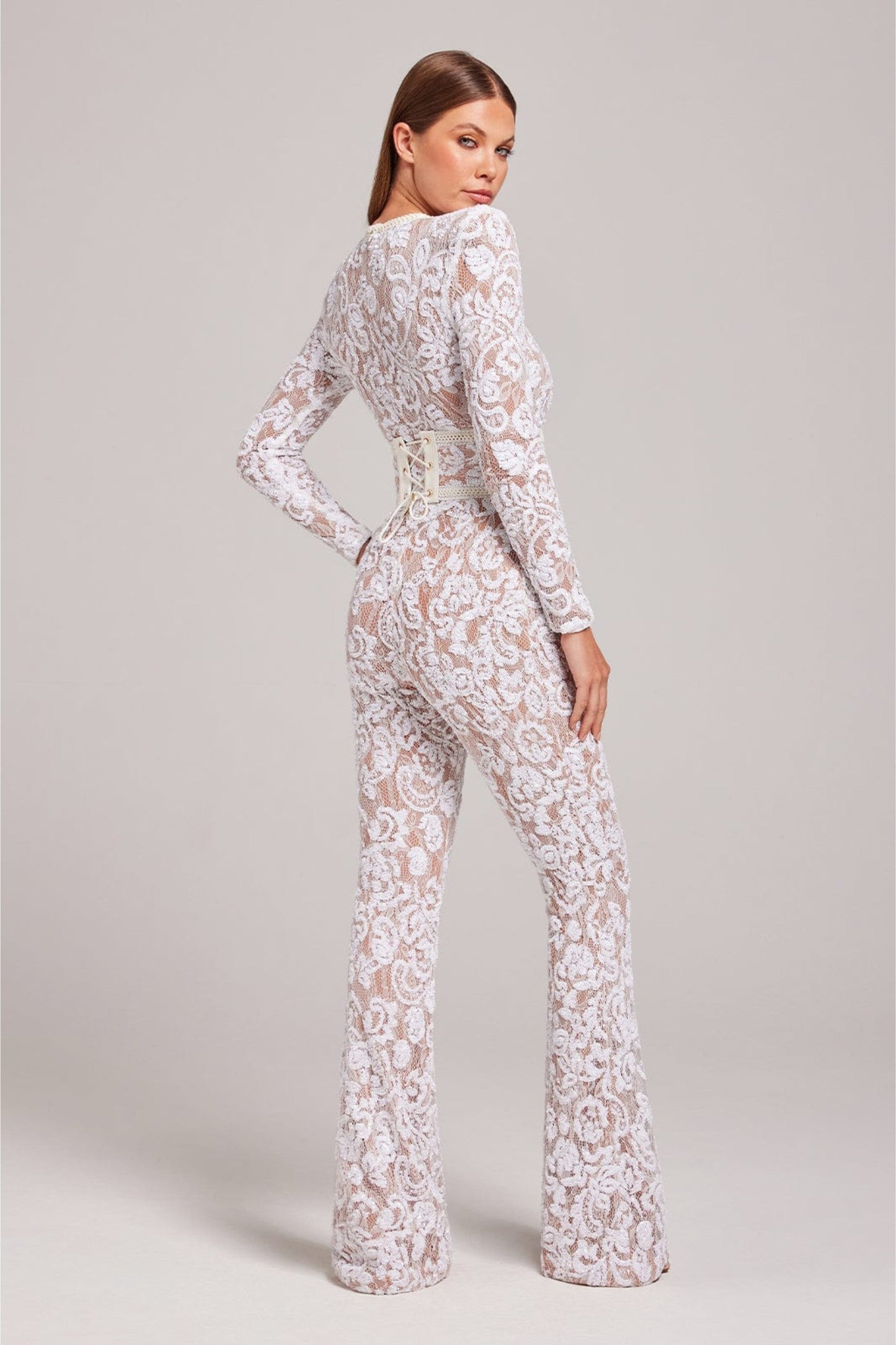 Byanca | Jumpsuit Raffinata in Pizzo