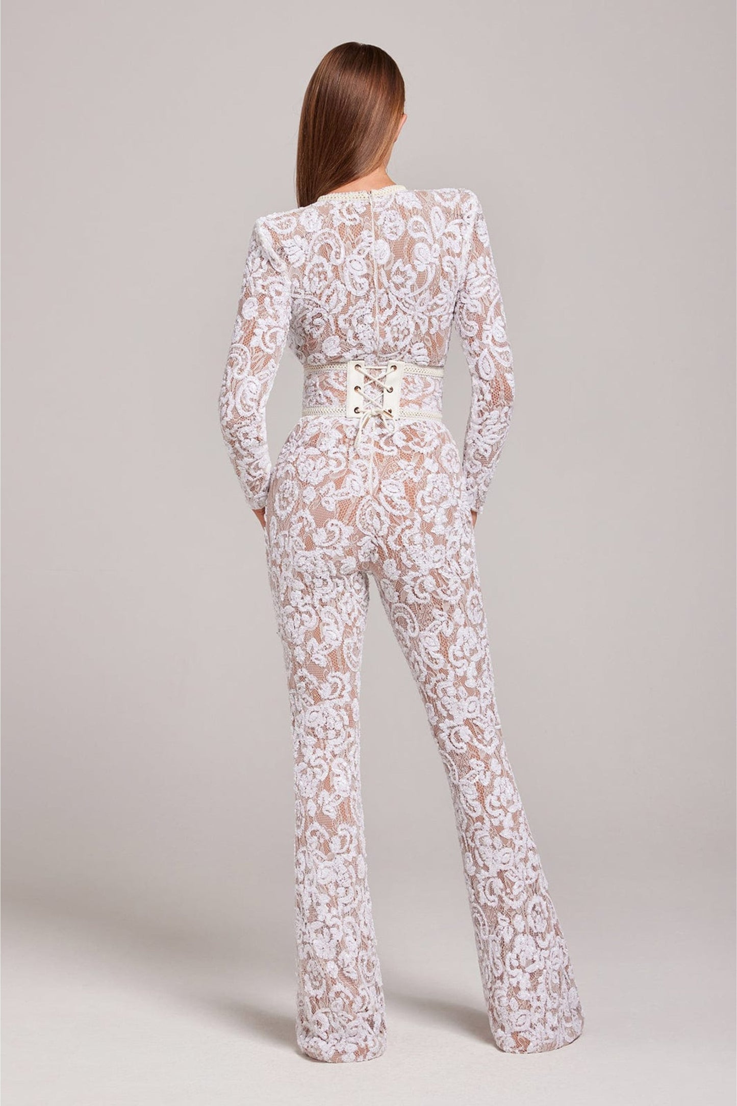 Byanca | Jumpsuit Raffinata in Pizzo
