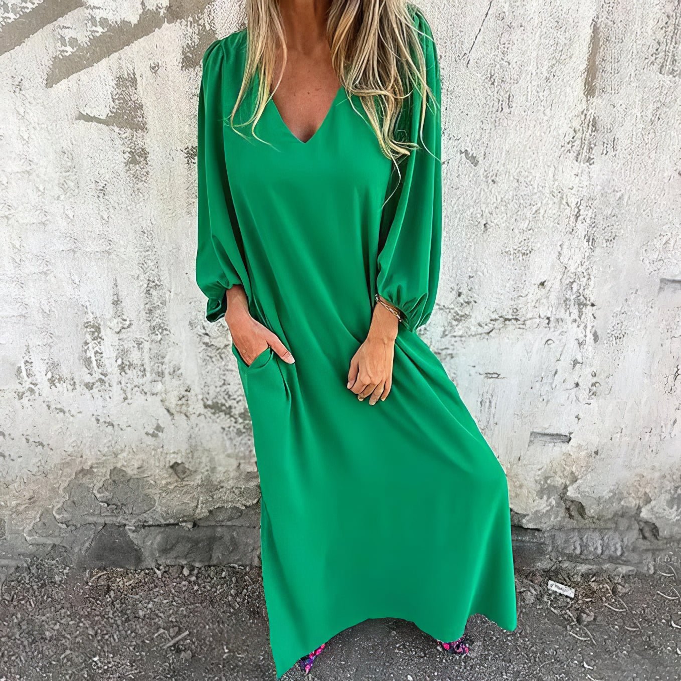 ELENA | Robe Boho Longue avec Poches