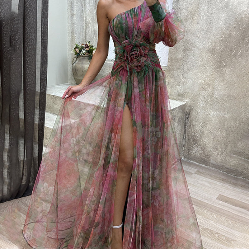 Cobie - Abito Irregolare In Tulle