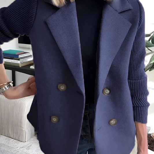 SANDRA | BLAZER con manga de punto